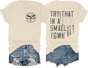 Womens Oversized Graphic Country Concert Tees Vintage Cowgirl Western Shirts Rock Band T Shirts Cotton Loose Fit