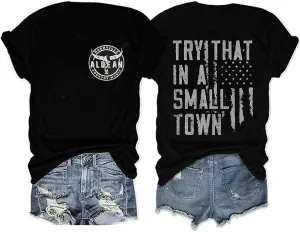 Womens Oversized Graphic Country Concert Tees Vintage Cowgirl Western Shirts Rock Band T Shirts Cotton Loose Fit