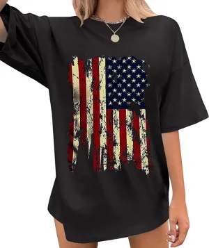 Women's Oversized Shirts Western Cowboy Shirts Vintage Graphic Tops Nashville Music Tees Retro Steer Skull Shirt